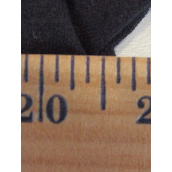 THE ROLLING STONES Womens Black Crop Top Tongue Logo Long Sleeve Size XL NWT - Picture 8 of 8